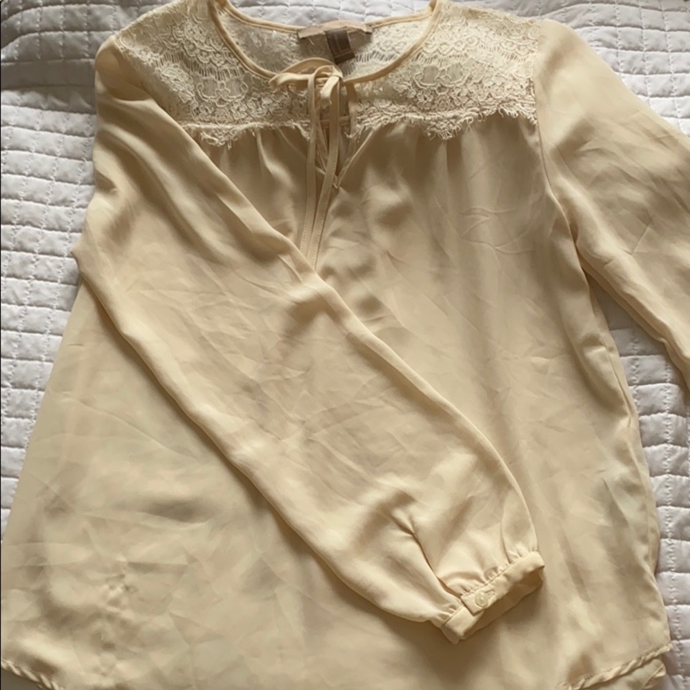 Off White Blouse